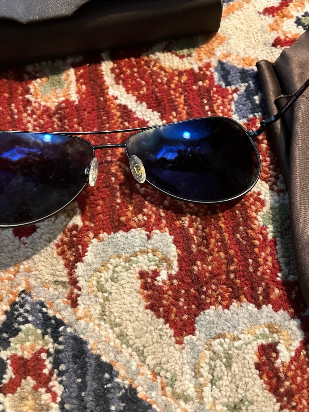 Oliver Peoples Kannon Sunglasses Black Unisex - Picture 5 of 6